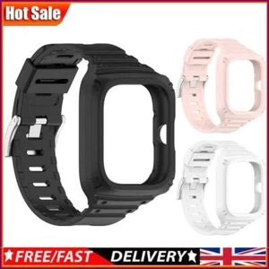 2 In 1 For Redmi Watch 4 Case + Strap Silicone Wristband Replacement Sweatproof - Zdjęcie 1 z 15
