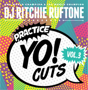 DJ RICHIE RUFTONE PRACTICE YO CUTS VOLUME 3 - 12" Black Vinyl SCRATCH HIP HOP - Picture 1 of 4