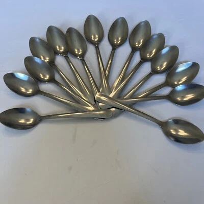 Lote de aço inoxidável Walco 23, 14 colheres 9 garfos arredondados lisos 18CR - Imagem 1 de 4