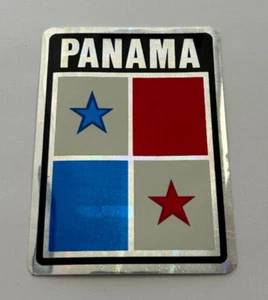 Calcomanía reflectante bandera de Panamá país pegatina parachoques - Imagen 1 de 1