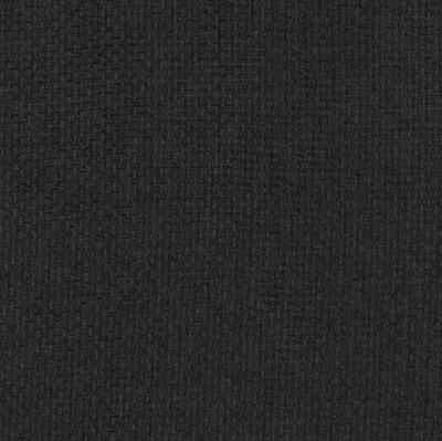 Upholstery Fabric - Basketweave Chenille Curtain Cushion Fabric - Black - Image 1 of 4