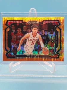 2024 Panini Prizm Draft Picks Trae Young Variation Orange Pulsar /49. - Picture 1 of 2