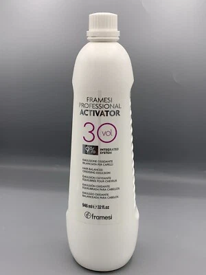 Framesi Professional Universal Activator 30 volúmenes desarrollador 32 oz Foto 1 de 2