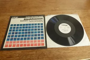 Stockhausen Kontakte German Wergo WER 60 099 Musique Concrete Avantgarde LP - Picture 1 of 5