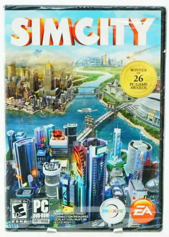 SimCity (PC: Windows, 2013) BRAND NEW FACTORY SEALED FREE SHIPPING! SIM CITY - Image 1 of 1