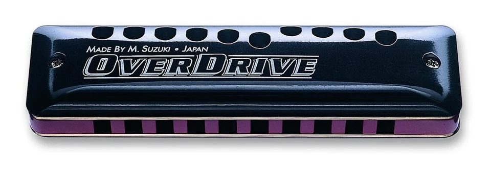 Suzuki MR-300 Overdrive 10 Hole Diatonic Harmonica in F# NEW overstock - Image 1 of 1