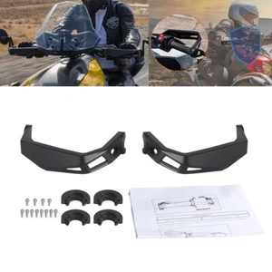 Paramani neri protezione deflettori vento per Can-Am Ryker 600 900 Sport Rally - Foto 1 di 10