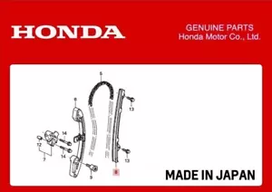 GENUINE HONDA TIMING CHAIN KIT JAZZ FIT CITY CIVIC 1.2 1.4 L12A L13A - Picture 1 of 1