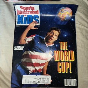 Sports Illustrated Kid 1990 June, Does Not Include Card Sheet - Picture 1 of 2