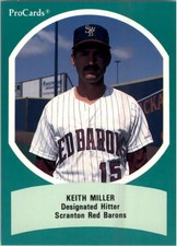 1990 Triple A All-Stars ProCards #AAA7 Keith Miller