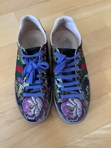 Gucci Ace Floral Sneakers - Multicolor - EU 36 - Bild 1 von 8