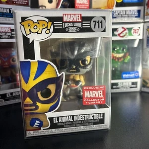 Funko Pop! Marvel Lucha Libre (711) El Animal Indestructible Vinyl Figure - Picture 1 of 3