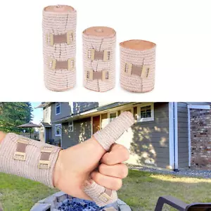 Breathable Cohesive Tape Bandage Rolls for Wrist, Ankle Sprains - Picture 1 of 15
