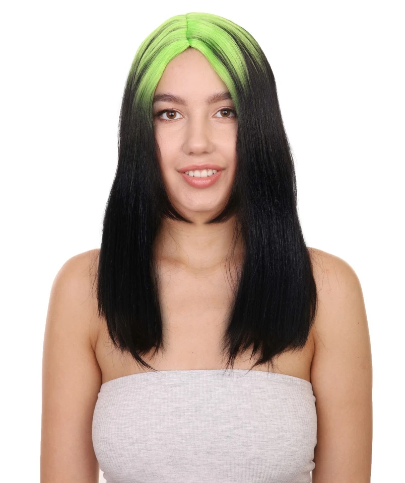 Billie Pop 80's Mullet, Multiple Wig with Roots & Choppy Bangs, HW-6664A - Image 1 of 4