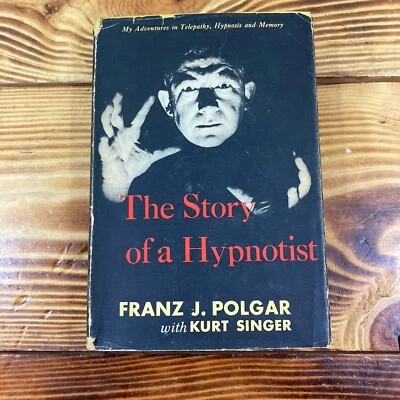 История гипнотизера с ПОДПИСЬЮ Франца Полгара в твердом переплете первое издание 1951 - Изображение 1 из 4