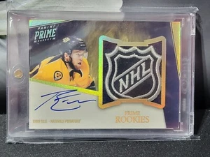 2012 Panini Prime Rookies 🔥 SHIELD 🔥 Auto Ryan Ellis 🔥 1/1 🔥 - Foto 1 di 3