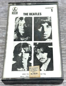 The Beatles Audio Cassette 1 INDIA tape OG John Lennon Paul McCartney RARE - Picture 1 of 12