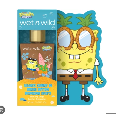 Wet n Wild x SpongeBob SquarePants Always Sunny in Bikini Bottom Bronzing Drops - Image 1 of 3