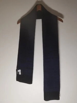 Alfani темно-синий/черный шарф 64 «X 9,5» 100% акриловый новый с ярлыками $40 - Изображение 1 из 4