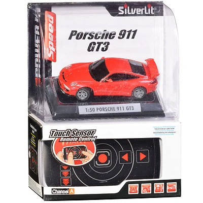 Porsche 911 GT3 rot RC Automodell ferngesteuert mit Licht  1:50  Silverlit 83637 - Bild 1 von 3