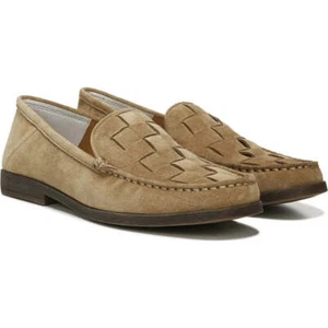 Marah Toasted Barley Suede Franco Sarto Loafer Flats - Picture 1 of 17