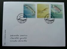 *FREE SHIP Croatia Freshwater Fish 2009 River Fauna Fresh Water (stamp FDC)