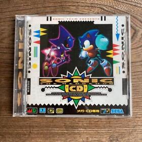 Mega CD Sonic the Hedgehog Video Games Japanese Edition Excellent-