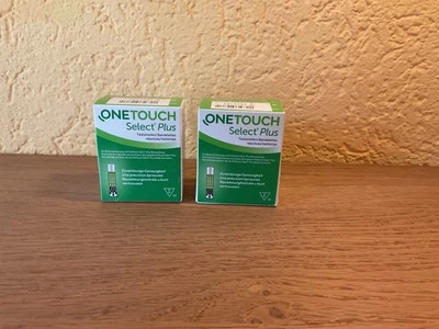 ONE TOUCH SELECT PLUS - TESTSTREIFEN BLUTZUCKER - JE 50 STÜCK = 100 - NEU + OVP. - Bild 1 von 3