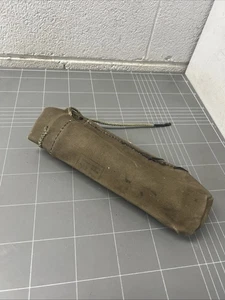 ORIGINAL WW2 AIF MILITARY MUZZLE COVER RIFLE BOFOR GUN BAG WEBBING - Picture 1 of 5