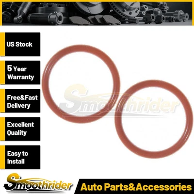 Junta tórica tubo refrigerante motor MAHLE 2 piezas para Dodge Caravan 1987-1997 1998 1999 2000 Foto 1 de 3