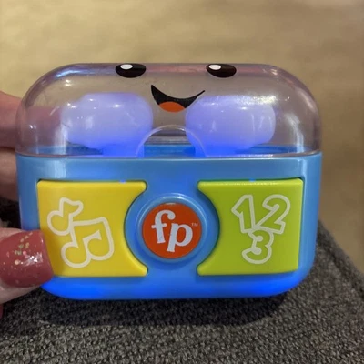 Fisher-Price Laugh & Learn Play Along Ear Buds Baby Musical Learning Toy Works! - Image 1 of 4