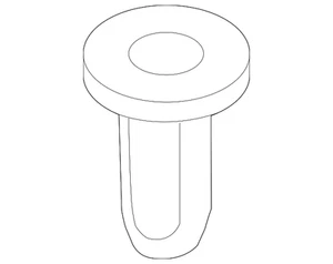 Genuine BMW Spoiler Wing Nut Pin 07-14-9-174-618 - Picture 1 of 2