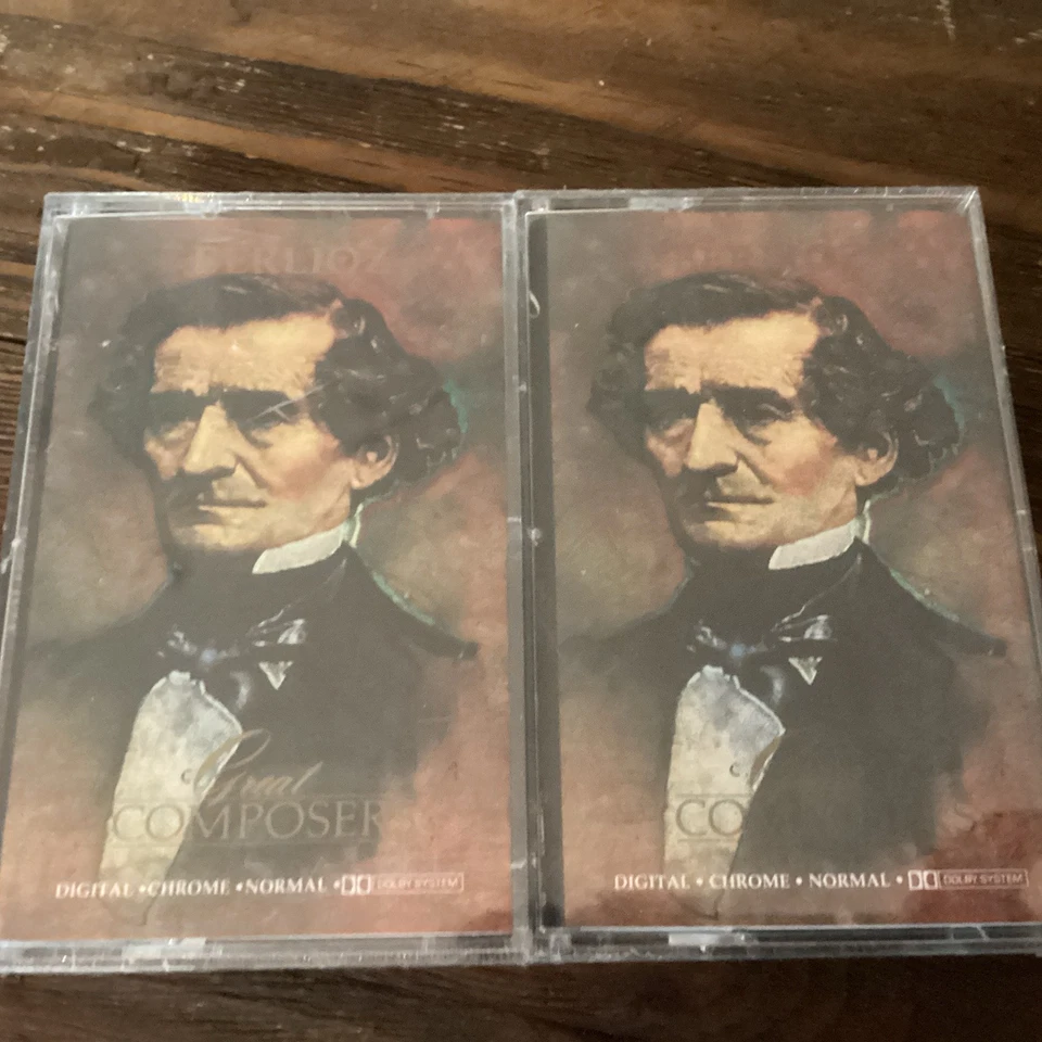 Great Composers, Time life Music BERLIOZ  Twin Cassette Sealed Free UK Post - Image 1 of 3