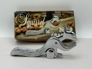 Squirrel Figure Nut Cracker Vintage Cast Metal NOS - Picture 1 of 5
