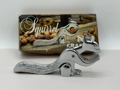 Squirrel Figure Nut Cracker Vintage Cast Metal NOS - Image 1 of 4