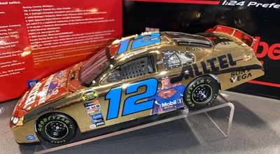 Ryan Newman #12 Alltel Liga de la Justicia Oro 2004 Dodge 1/24 Equipo Calibre 1/504 Foto 1 de 4