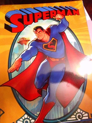 NUEVA CARPETA DC SUPERMAN superhéroe 3 clavijas para trabajo escolar Foto 1 de 3
