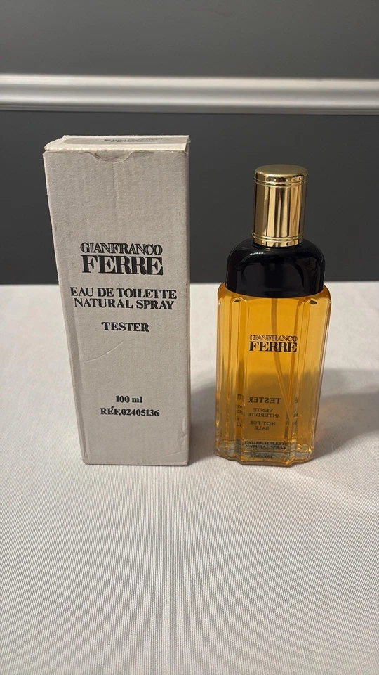 GIANFRANCO FERRE EAU DE TOILETTE SPRAY 3,3 OZ 100 ML NUEVO EN CAJA TSTR FÓRMULA ANTIGUA Foto 1 de 1