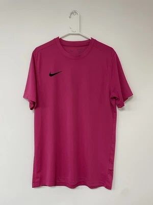 Nike Men’s T-Shirt Pink Size Large Dri-Fit Slim Fit - Image 1 of 4