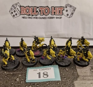 Warhammer 40k Tytanids Neurogaunts X11 modelli ben dipinti - Foto 1 di 1