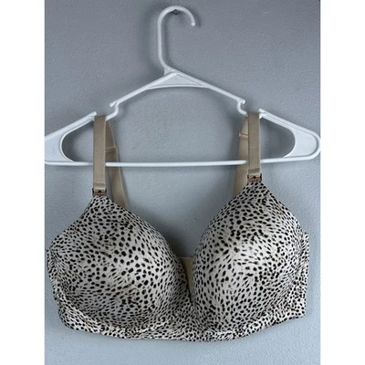Victoria Secrets Sz 38DDD Nursing Animal Print Molded Cups No Underwire 4 Row Hk - Image 1 of 4