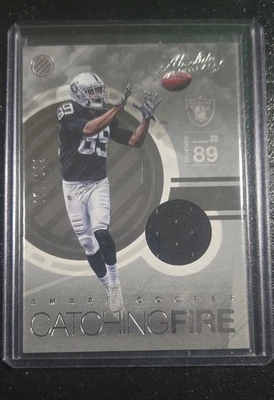 Panini Absolute 2016 - Catching Fire Materials Amari Cooper #1/199 (MEM) Foto 1 de 4