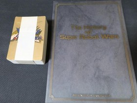 Super Robot Wars F Trading Card Booklet Music Cd Collection JPN Vintage Limiited