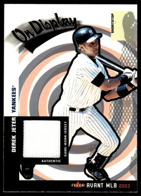 2003 Fleer Avant #OD/DJ Derek Jeter BASEBALL New York Yankees - Image 1 of 2