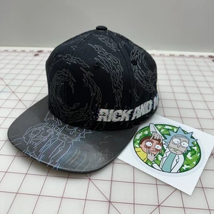 Rick And Morty Hat Cap With Tags Licensed Rick and Morty Faces CP - Picture 1 of 14