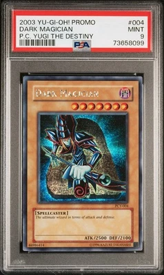 Yu-Gi-Oh! Dark Magician PCY-004 Yugi The Destiny 2003 Promo PSA 9 MINT - Image 1 of 2