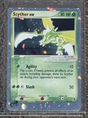 Scyther ex Pokemon TCG 2003 Scyther EX Ruby & Sapphire. MINT/NM Condition. - Image 1 of 2