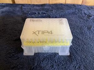 Biotix Cat No 63300002 Racked gefiltert sterilisiert xTIP4 300μL Pipettenspitzen - Bild 1 von 4