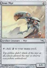 IRON MYR X4 4 4X Mirrodin MTG Magic the Gathering Cards DJMagic