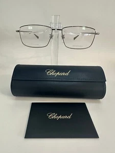 CHOPARD VCHD03K TITANIUM Eyeglass COL0568 57-16-145 Brand New - Picture 1 of 8